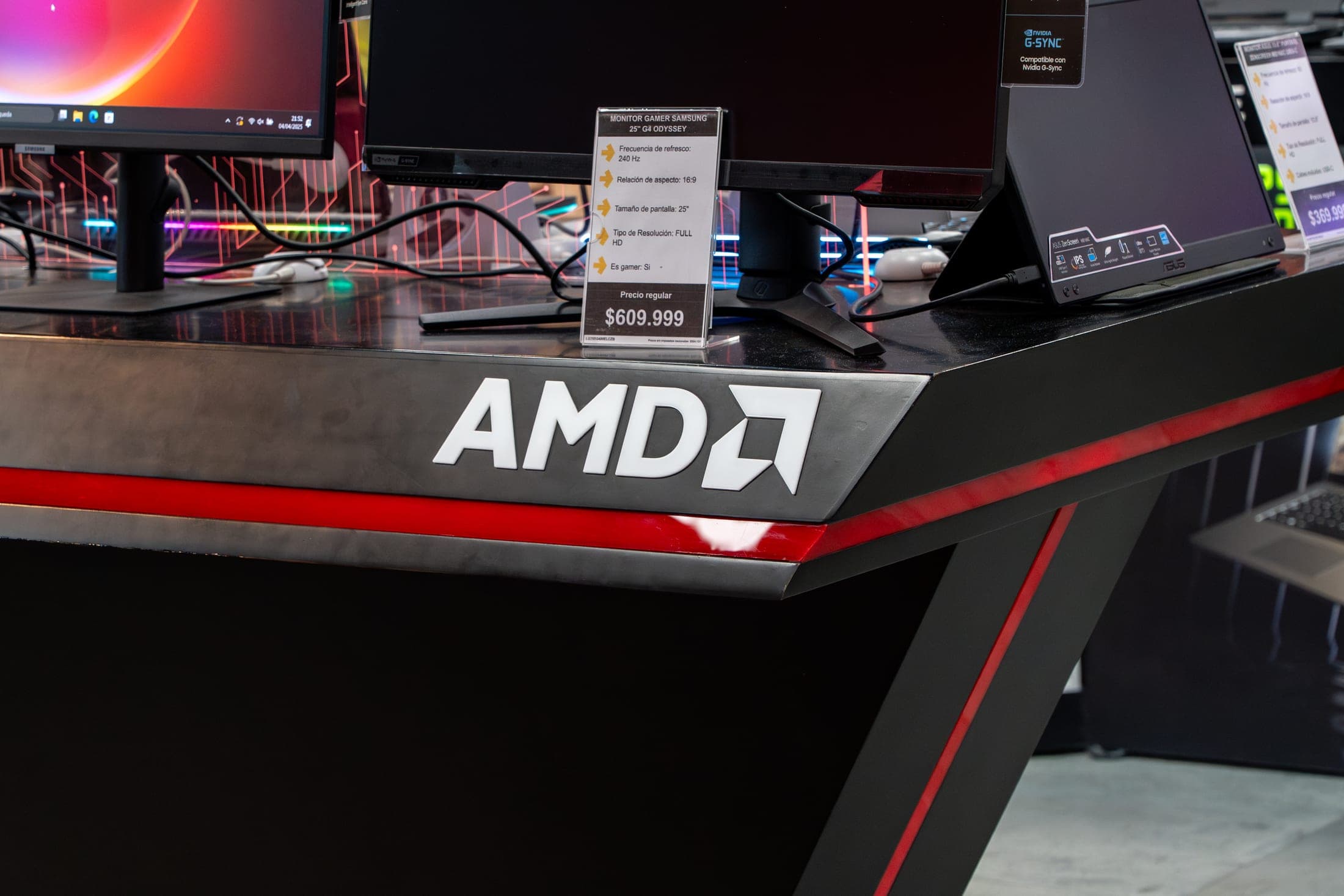 AMD — Mesa para retail